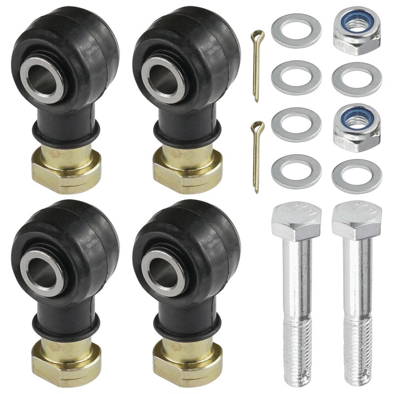 Caltric Two Sets Of Tie Rod End Kit Compatible with Polaris Sportsman 500 1998 1999 2000 2001 2002 2003 2004 2005 - Image 5